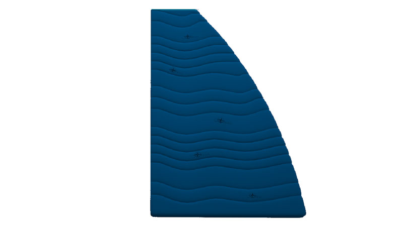 Bootdekmatras bak of stuurboord
