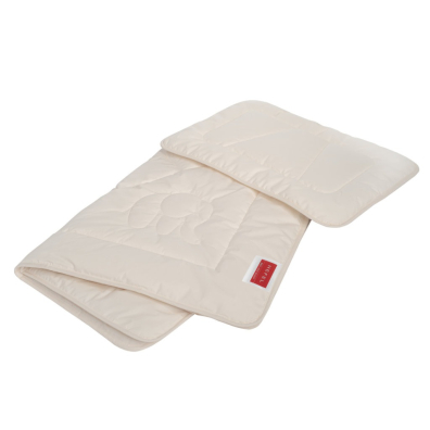 Hefel Bio-Wool Kinderset (All-year) dekbed + hoofdkussen