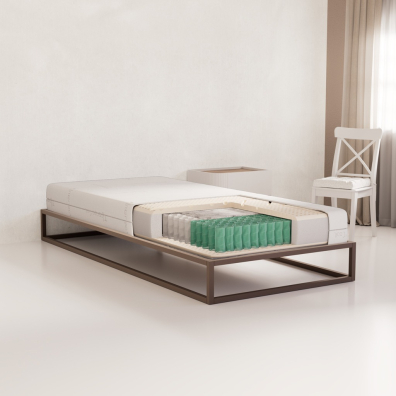 1000-pocketveren matras 'Londen'