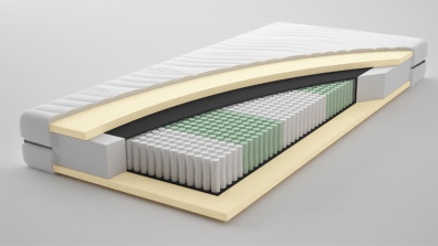 1000-pocketveren matras Sirius