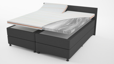Pantera® Koudschuim topdekmatras 'Saintes' met Split