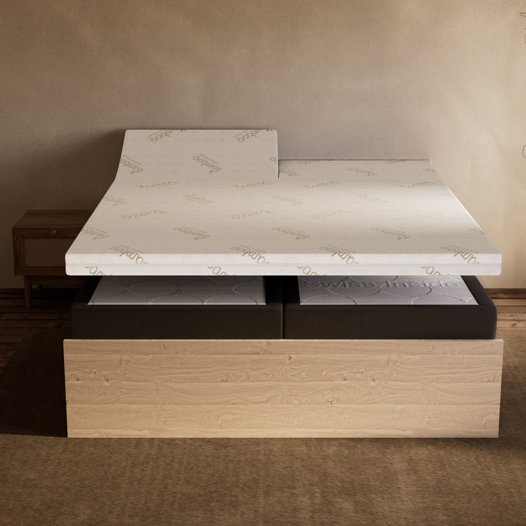 Bamboo® split topperhoes voor