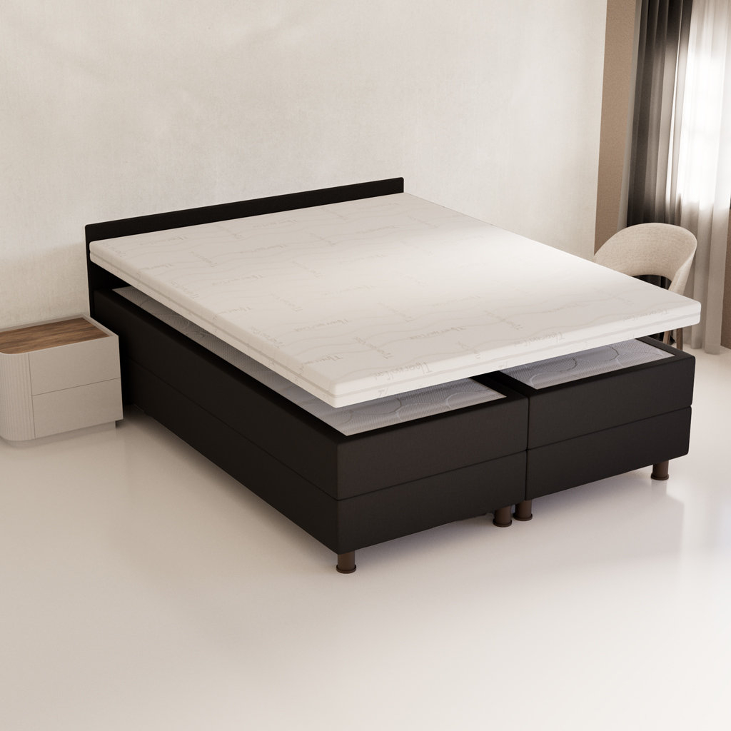 Barcelona schuin dichte hoes topmatras