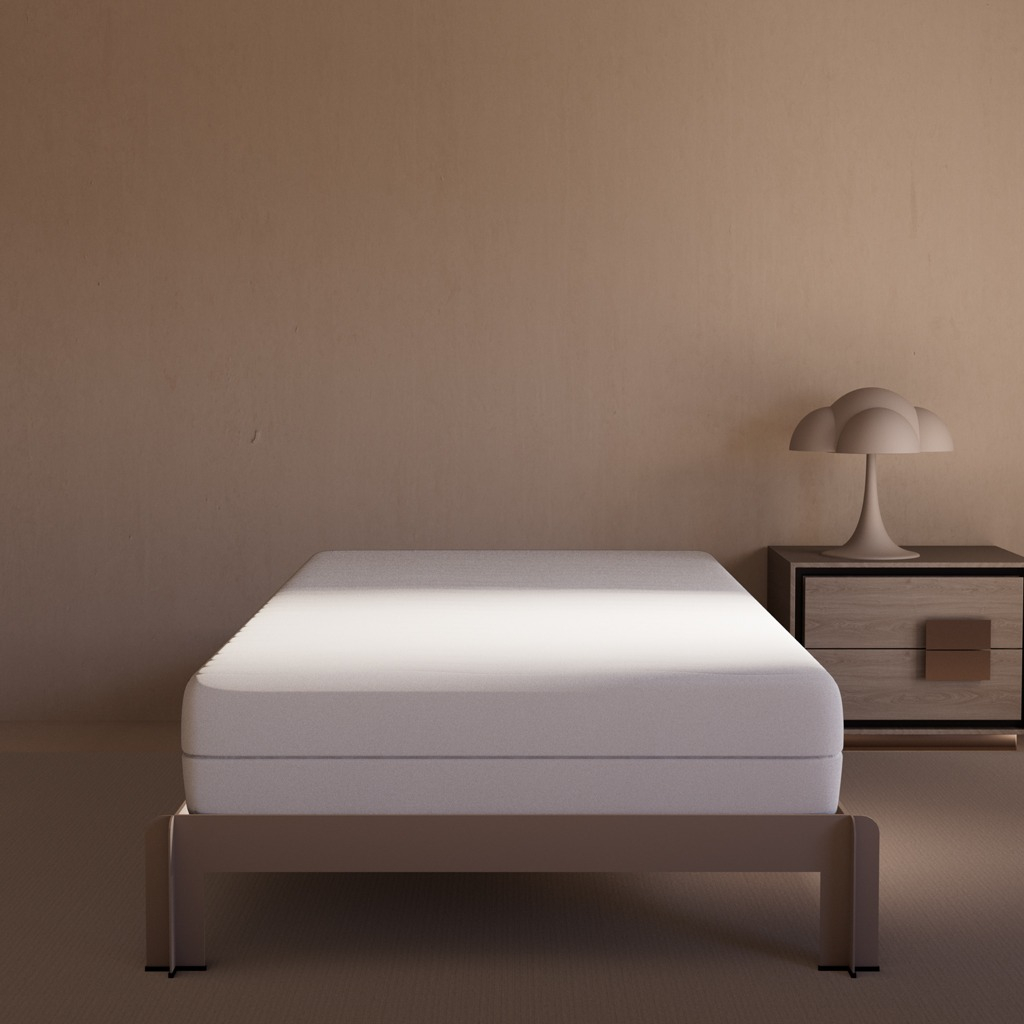 Standaard dubbeldoeks matrashoes schuin voor