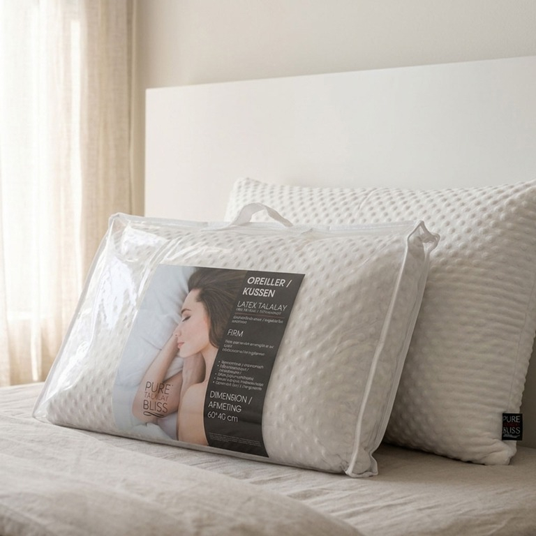 Bliss Talalay® Latex hoofdkussen Firm verpakking