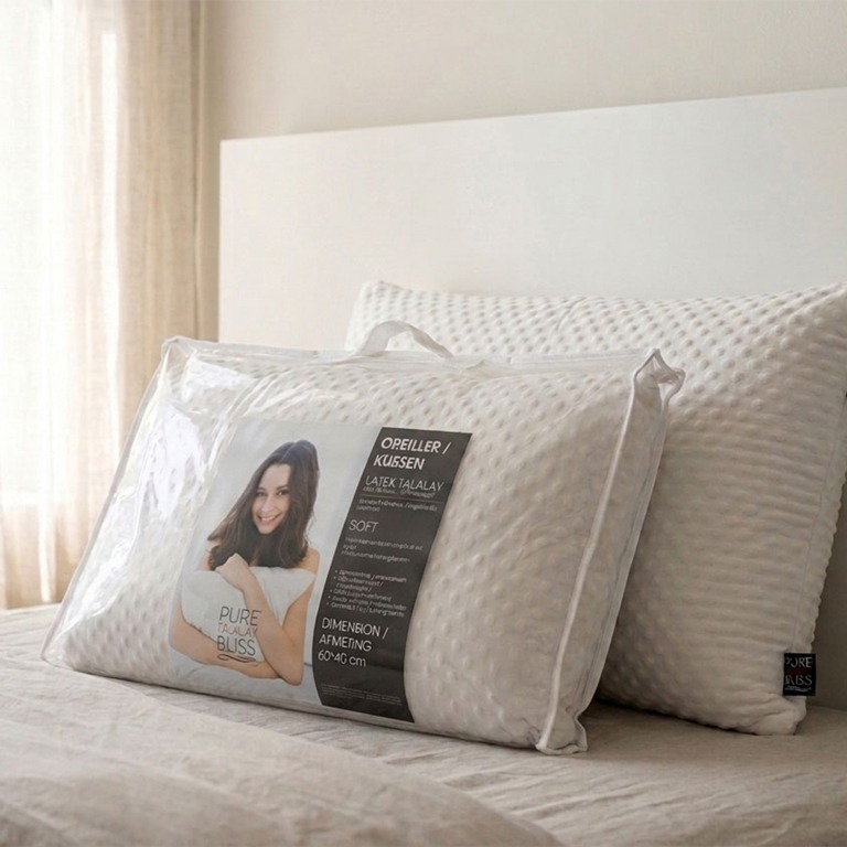 Bliss Talalay® Latex hoofdkussen Soft verpakking