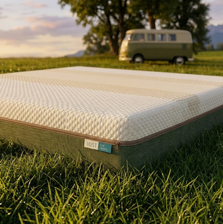 Yust for travel matras sfeer