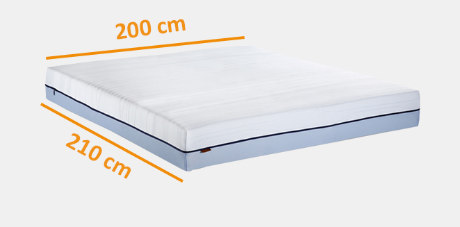 Matrassen | Matras 200 x 210 cm kopen | Matras Factory