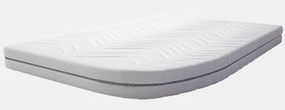 caravan matras met ronde hoek op maat