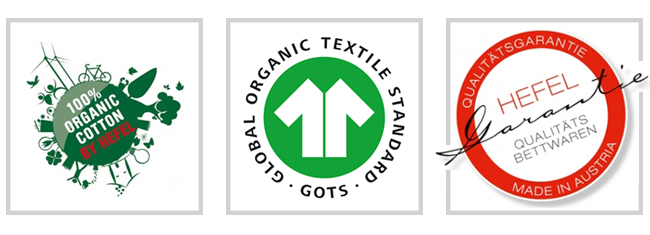 Certificatie 100% natuurlijk dekbed Hefel