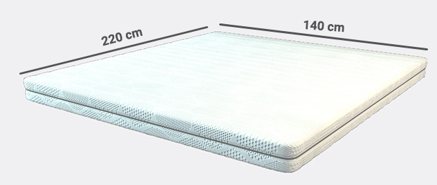 pocketvering matras 140 x 210