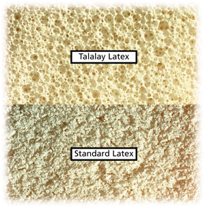 talalay latex versus standaard latex