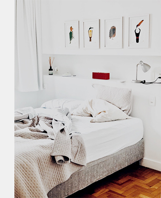 verzwaringsdeken op bed